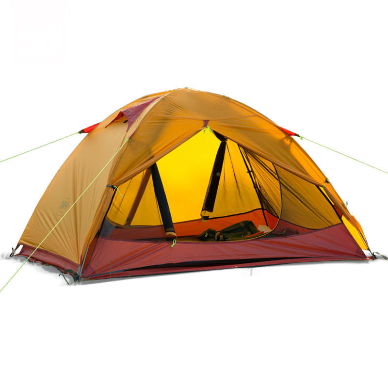Double-Threaded Camping Tent